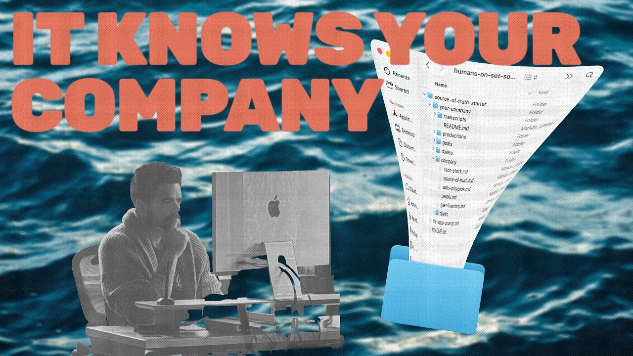 How to give ChatGPT or Claude your whole production company (free template, 60 minutes)
